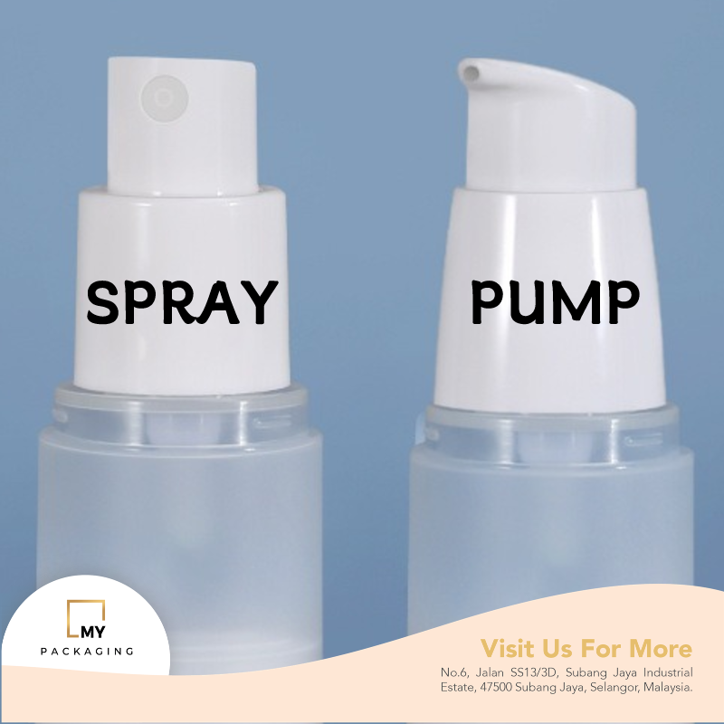 Airless Spray Pump Bottle Ml Ml For Facial Care Toner Body