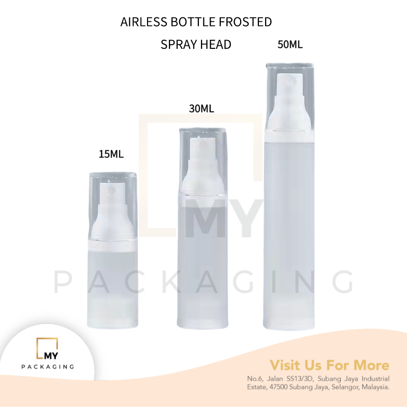 Frosted Airless Spray Pump Bottle Ml Ml For Facial Care Toner