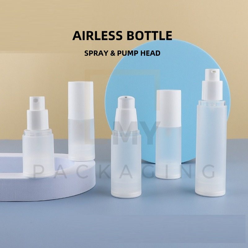 Airless Spray / Pump Bottle 15ml - 50ml for Facial Care, Toner, Body